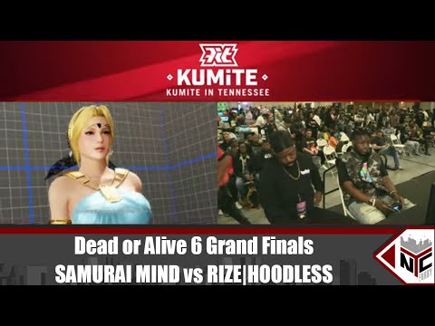 Dead or Alive 6 SAMURAI MIND vs RIZE|HOODLESS Kumite in Tennessee 2022 Grand Finals