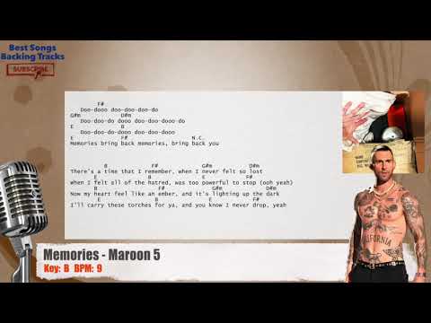 memories---maroon-5-vocal-backing-track-with-chords-and-lyrics