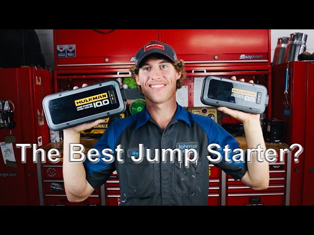 The Best Portable Jump Starter  Hulkman Jump Starter Review 