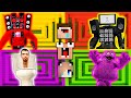 ВСЕ СЕРИИ Выбери ПРАВИЛЬНЫЙ ЛАБИРИНТ МОНСТРОВ В МАЙНКРАФТ ! MINECRAFT СБОРНИК