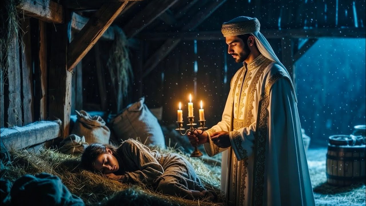 EL JEQUE LA ENCONTRÓ DURMIENDO EN EL ESTABLO… Y TOMÓ LA DECISIÓN QUE LO CAMBIÓ TODO