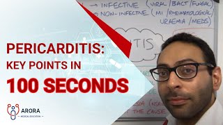 Pericarditis: key points in 100 seconds