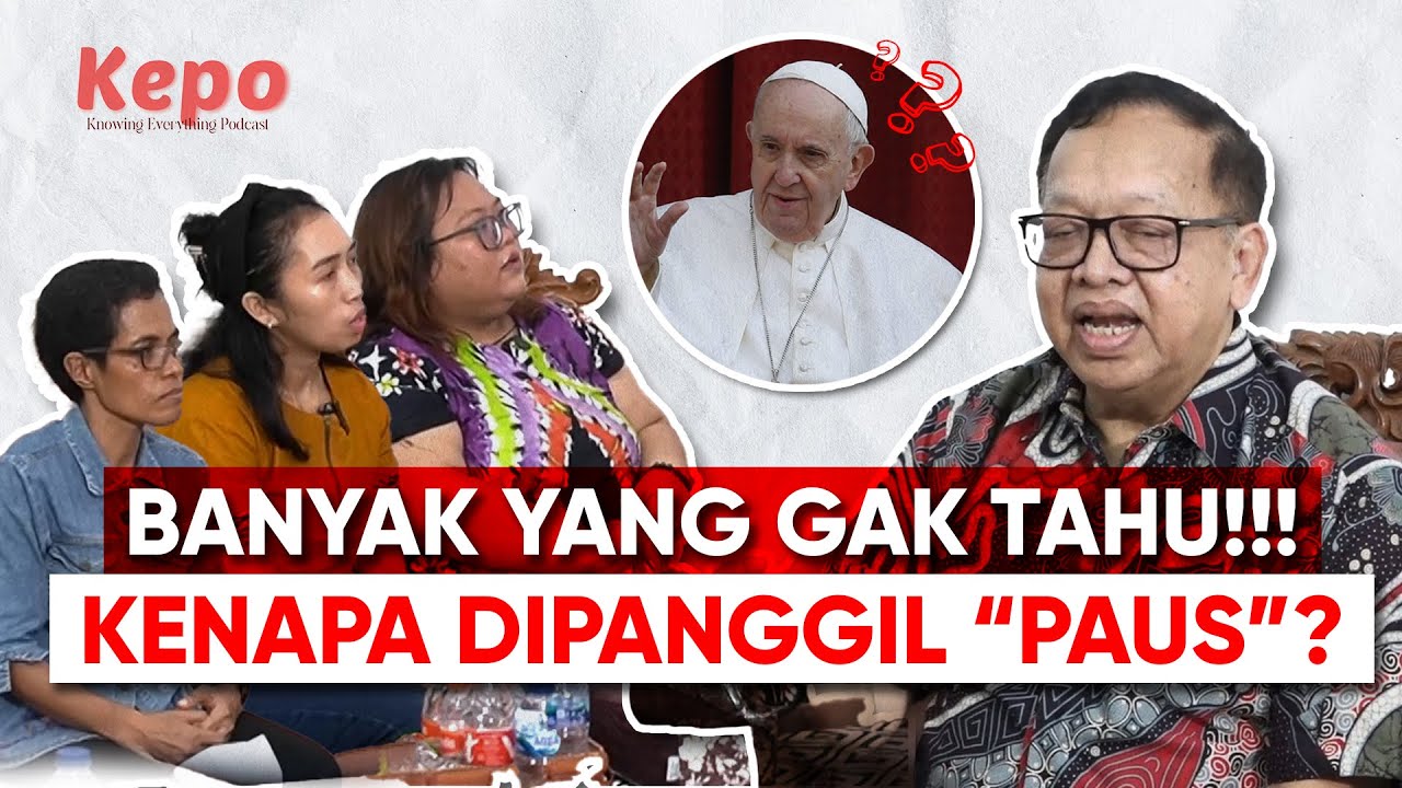 PAUS KERJANYA NGAPAIN AJA SIH?? SAMA KAYAK ROMO-ROMO DI INDONESIA?