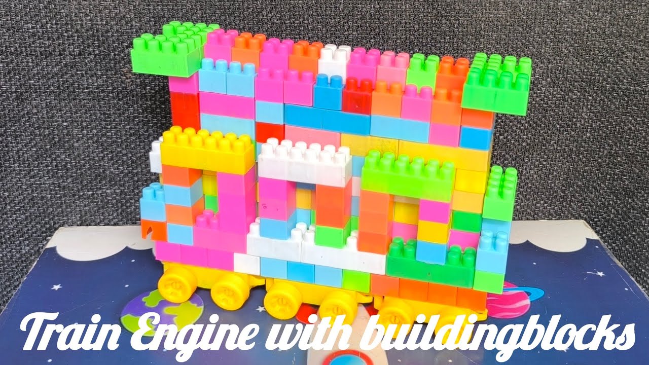 Satisfying DIY Train Engine|Blocks Train|Blocks Vehicles|Buildingblocks ...