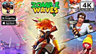 Zombie Waves || Android - iOS 4K 60fps Gameplay screenshot 5