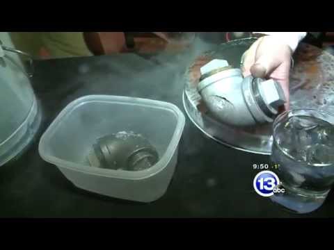 Imagine It - Expanding ice bursts iron pipe