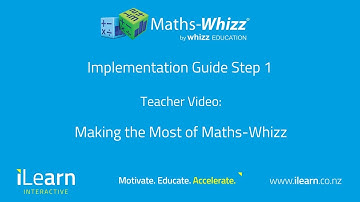 Teacher Video - Making The Most of Maths Whizz