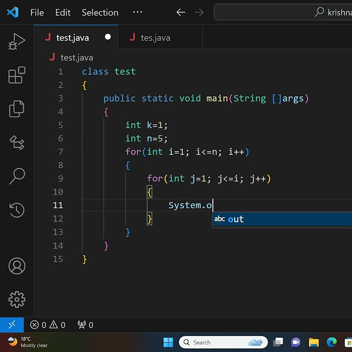 Floyd triangle using java #java #javascipt #javascript #codinglover # ...