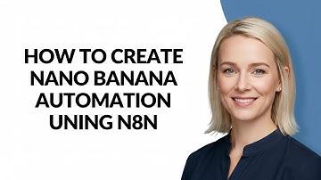 How to Create Nano Banana Automation Uning N8n - Julia