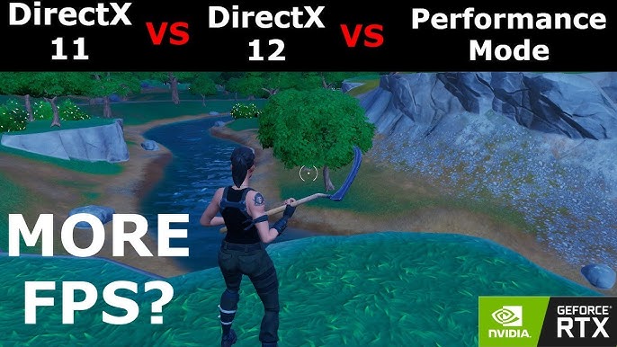 Should you have DirectX 12 shaders downloaded if you use performance mode?  : r/FortniteCompetitive