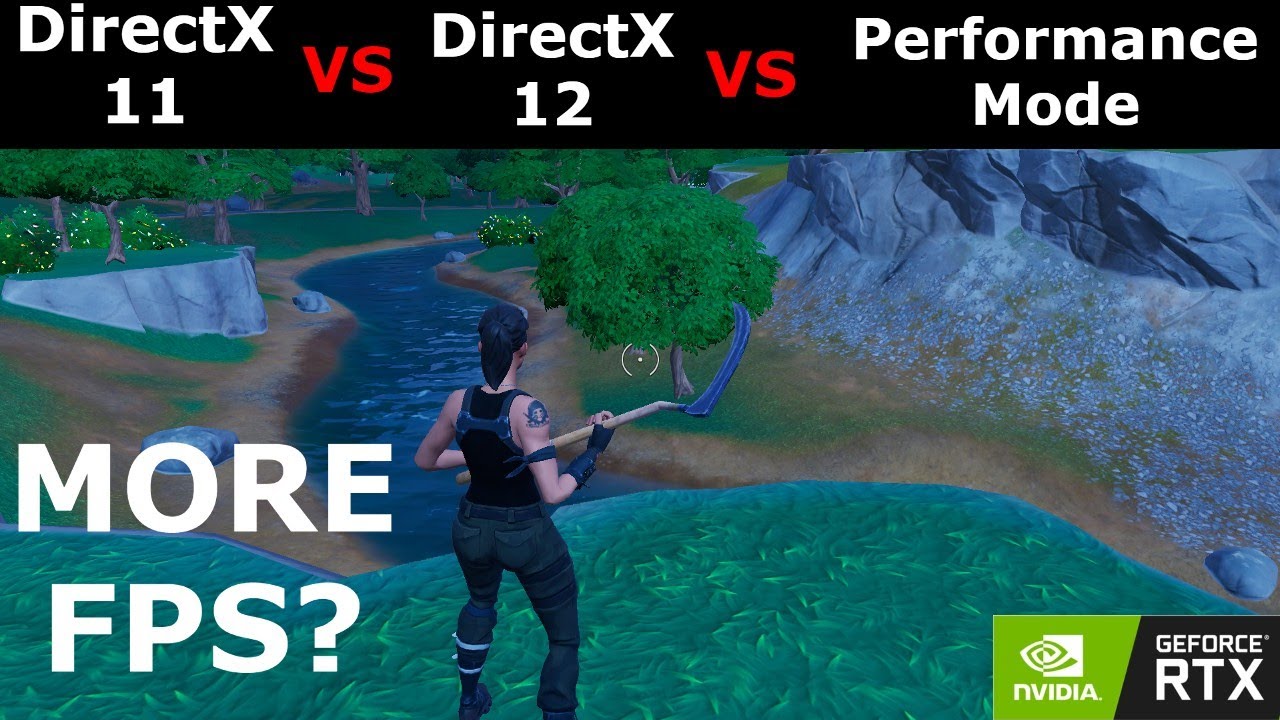 Fortnite: Chapter 3 Season 2 - DirectX 11 vs DirectX 12 vs Performance Mode  - FPS Boost 