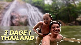 FØRSTE VLOG FRA VORES BACKPACKER TUR *Koh Samui, Koh Phangan, Koh Tao*