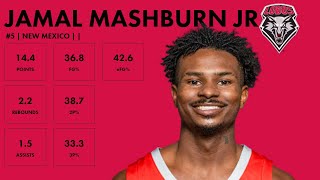 Jamal Mashburn Jr. - New Mexico - 2023-24 Transfer Portal Highlights
