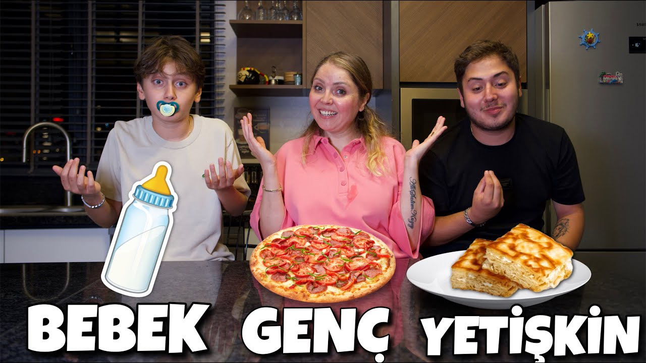 BEBEK , GENÇ veya YETİŞKİN YEMEK YARIŞMASI  !? 👶 🧑‍🦱 👩‍🦳