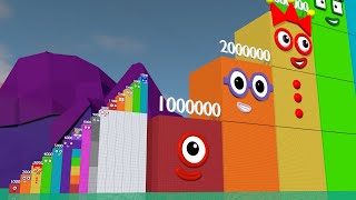 New Meta Numberblocks Step Squads 1000   15,000 vs 1MILLION   20 MILLION Standing Tall Numberblocks