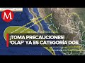 Olaf toca tierra en Baja California Sur: Alberto Hernández Unzón