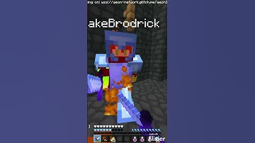 When the lag kills you in a fight... #shorts #minecraft #1v1