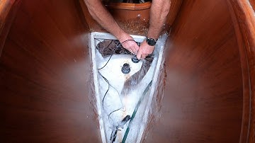 Transducer Install on the water