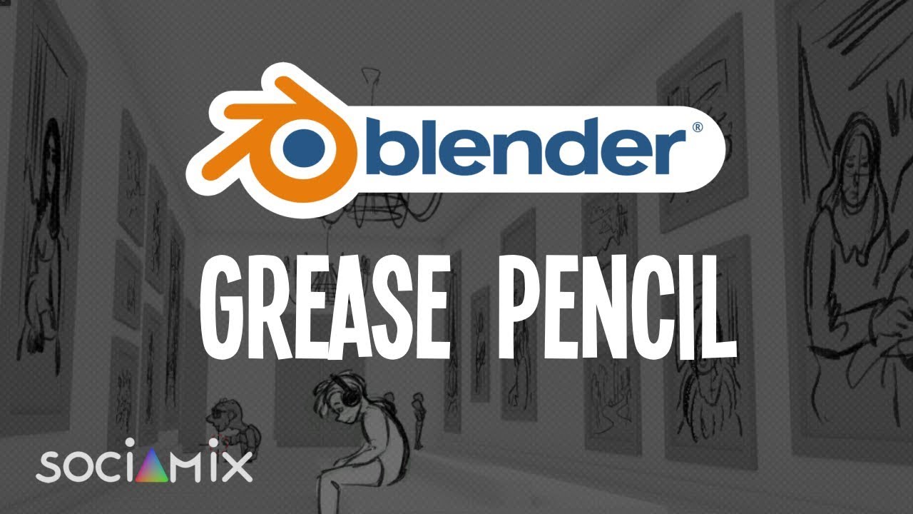 Learn Grease pencil in Blender 2.82 2D Animation and Storyboard 