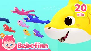 baby shark bebefinn wheels bus more bebefinn nursery rhymes