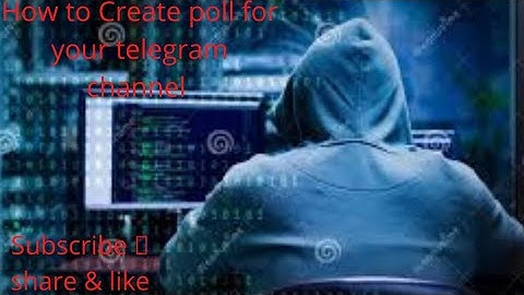 how to create telegram poll {easy steps}