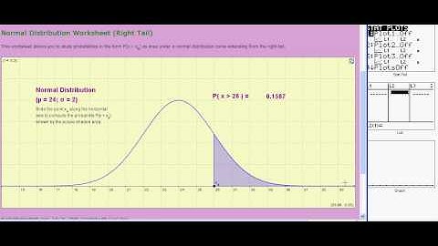 Ti 83/84:  Normal Distributions:  normalcdf  (V05a)