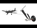 LANDING GEAR DESIGN for the DarkAero 1! | Carbon Fiber, Tricycle Retractable, Trailing Link