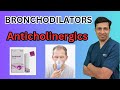 Bronchodilators pharmacologyanticholinergic bronchodilatorsipratropium bromide  