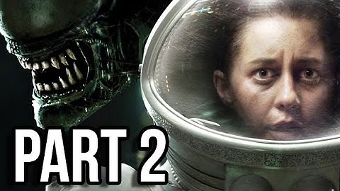 Alien Isolation Gameplay Walkthrough - Part 2 - Whispers of Fear (PS4 1080p Facecam)