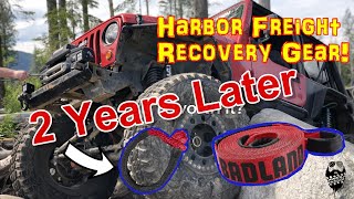 Did they Survive? Harbor Freight (Badland) Recovery gear, 2 year review