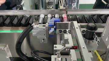 lip gloss bottom labeling machine ,mascara bottles bottom labeling machine