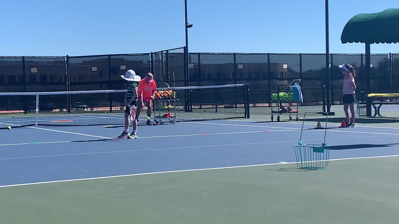 Week 2 tennis lessons YouTube