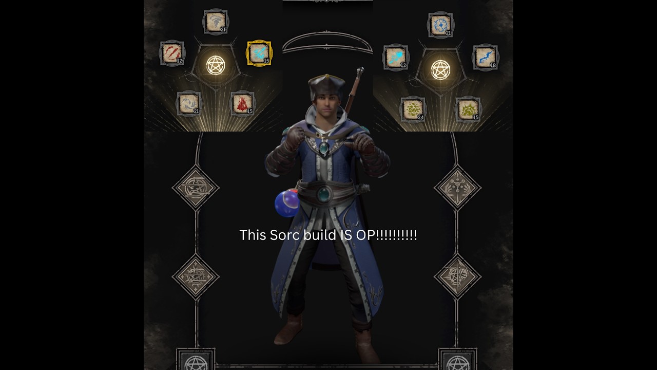 This sorcerer build is so OP after wipe DARK AND DARKER
