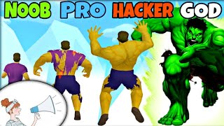NOOB vs PRO vs HACKER vs GOD In New Rage Control 3D Viewing Modes Gameplay