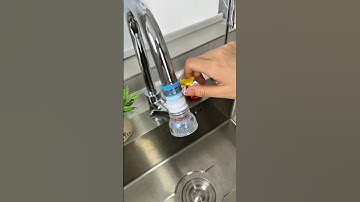 Vòi lọc nước rửa bát tăng áp xoay 360° chống bắn #shots #review #thietbigiadung #xuhuongyoutube
