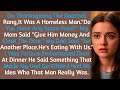 A Homeless Man Knocked on The Door at Thanksgiving Dinner. I Had No Idea Who That Man Really Was.