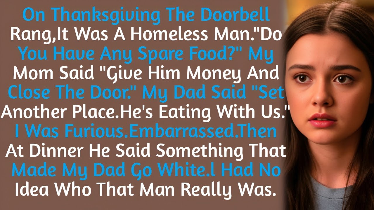 A Homeless Man Knocked on The Door at Thanksgiving Dinner. I Had No Idea Who That Man Really Was.