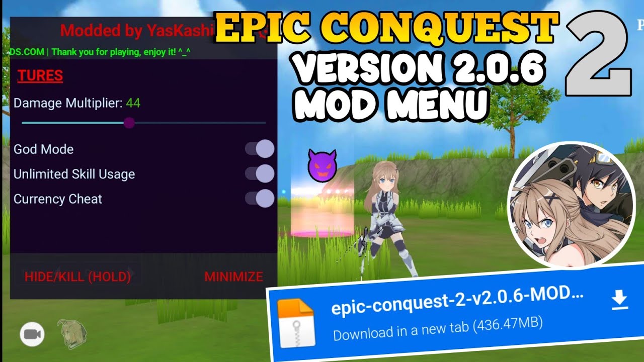 NEW UPDATE!! EPIC CONQUEST 2 MOD MENU APK V2.0.6 UNLIMITED
