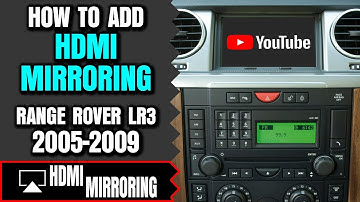 Range Rover LR3 Screen Mirroring - How To Add HDMI Screen Mirroring Range Rover LR3 2005-2009 DVD TV