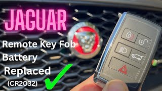 Jaguar Remote Key Battery Replace - How To DIY