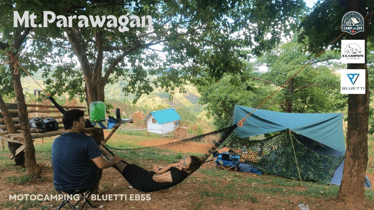 MOTOCAMPING at the MOUNTAIN | MT. PARAWAGAN | ES CAMPSITE | BLUETTI EB55