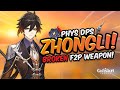 MOST UNDERRATED DPS! Complete Zhongli DPS Guide - Artifacts, Comps & Showcase | Genshin Impact