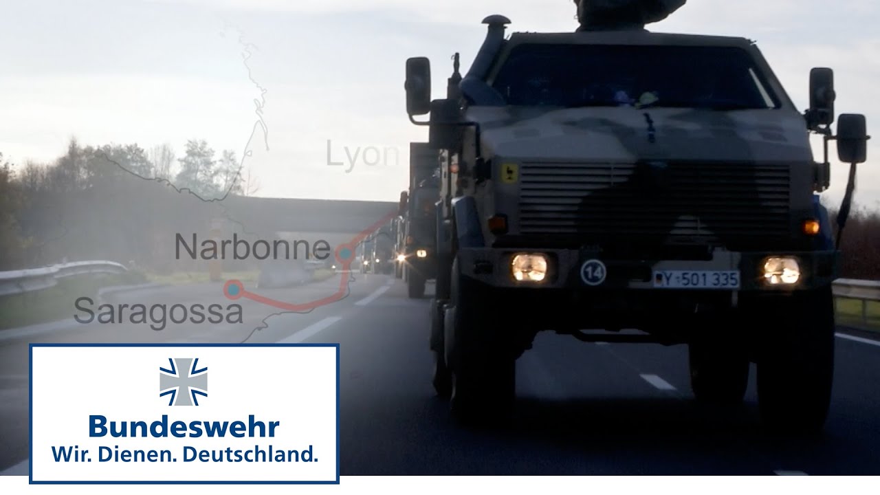 Trident Juncture: Von Spanien nach Deutschland auf dem Landmarsch - Bundeswehr