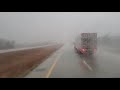 Driving A semi Truck Into A Semi Truck Destroying Storm. I-70 Westbrook and Down!!