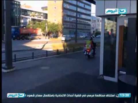 اخبار النهار أنطلق المغامر المصرى شريف لطفى بدراجتة النارية فى رحلة طويلة من زيورخ بسويسرا