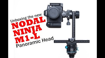 Nodal Ninja M1-L Panoramic Head - Unboxing Video (4K) - for DSLR 360 panorama photography