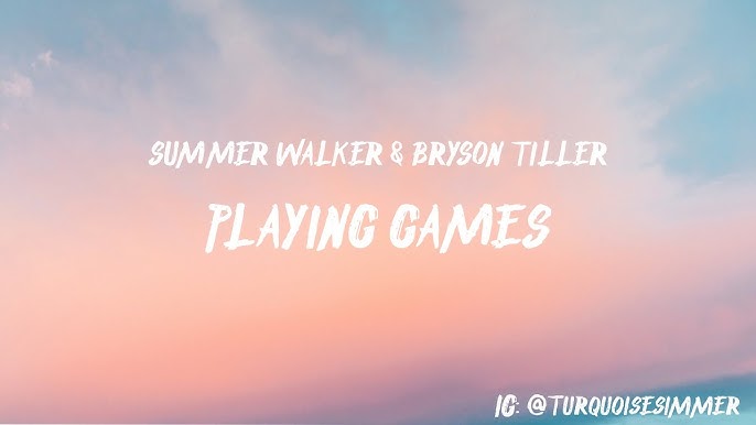 Summer Walker - Playing Games Ft. Bryson Tiller [LEGENDA/TRADUÇÃO] 