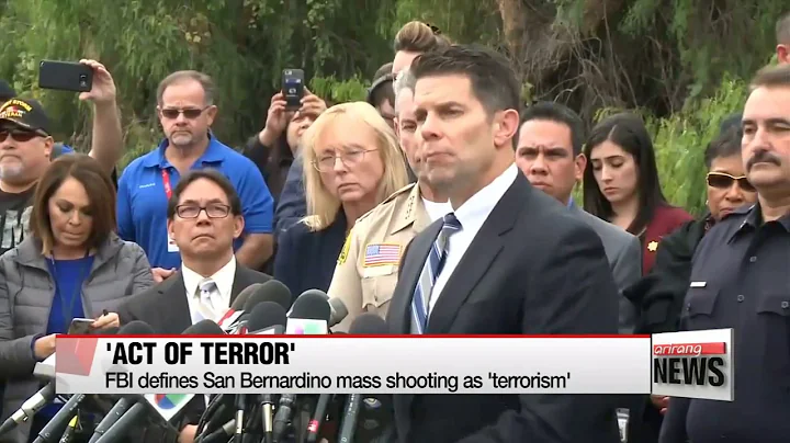 FBI defines San Bernardino mass shooting as ′terrorism′