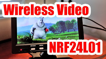 nerfnet: Streaming Video over nRF24L01 2.4GHz Radios