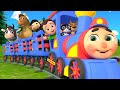 Train choo choo song  lalafun nursery rhymes  kids songs